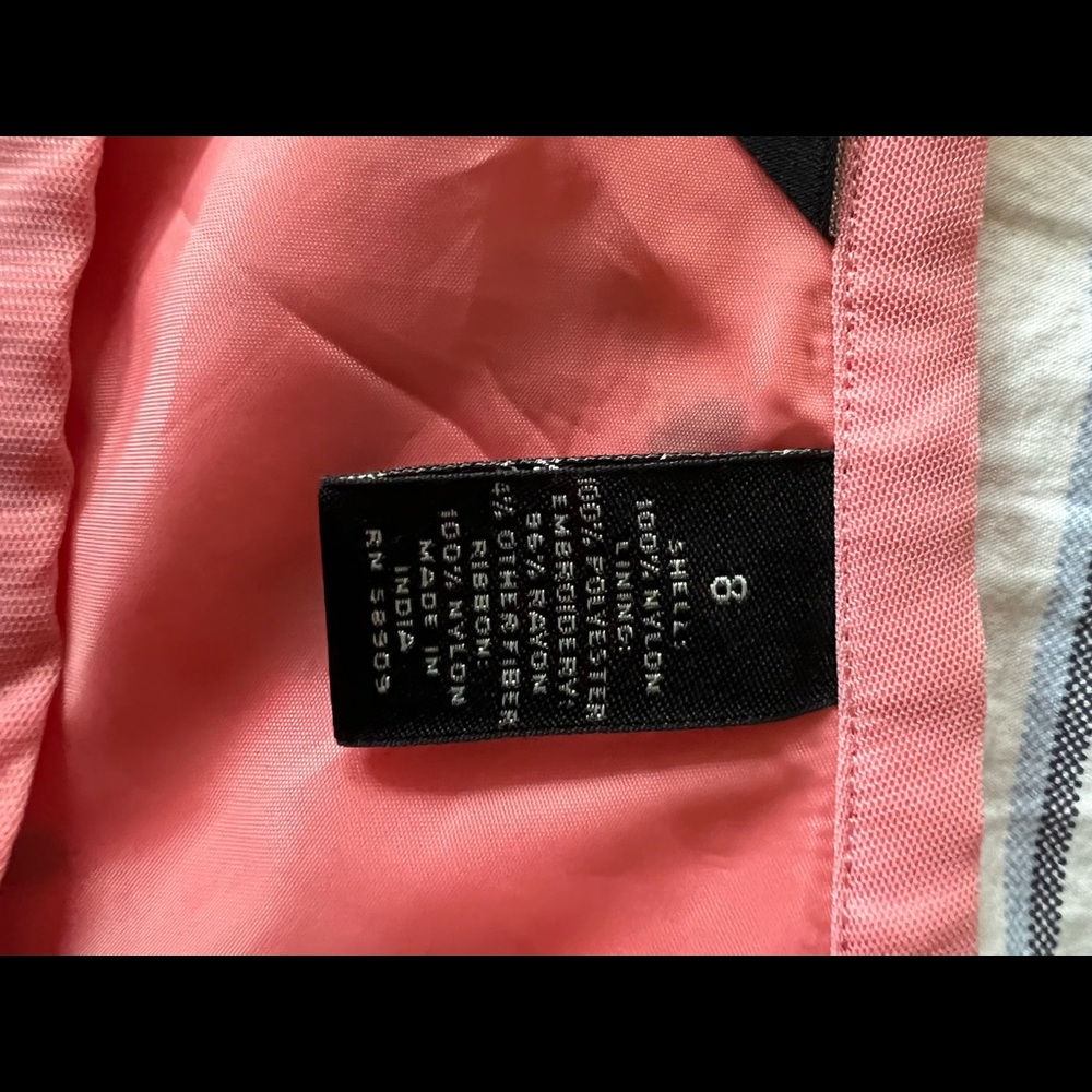 Salmon pink Que skirt